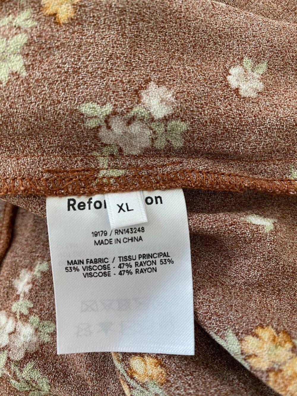 Reformation | Ventura Floral Print Slip Dress - Picture 12 of 12